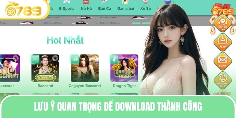 Lưu ý quan trọng để download thành công ngay từ lần đầu